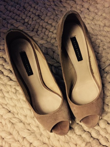 New zara nude beige - £60, suede