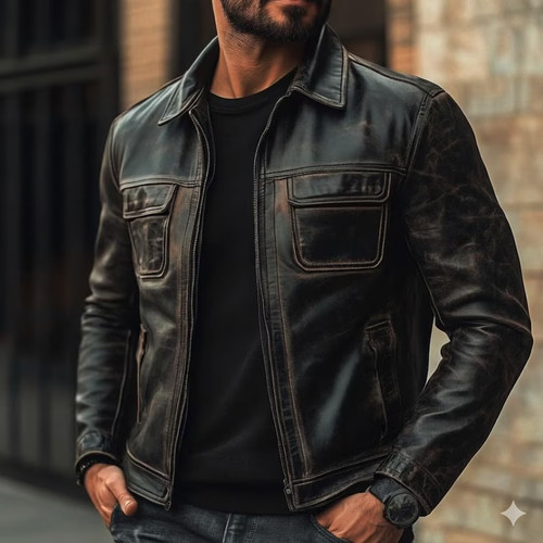 Men vintage black - men’s,