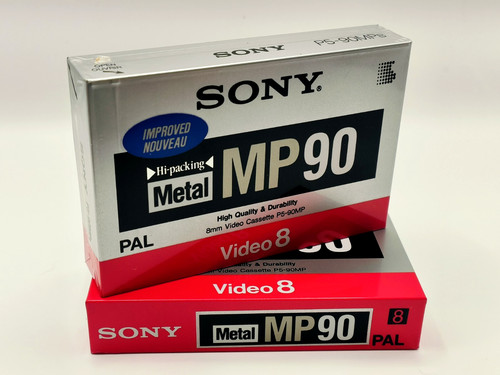 Sony video8 metal mp90 - 2x, pal