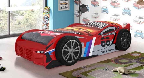 Single 3ft kids red car - kids, +