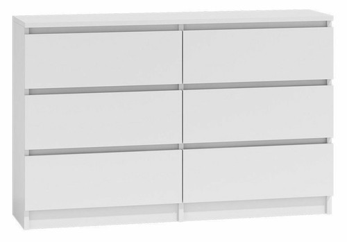 White chest drawers - white,