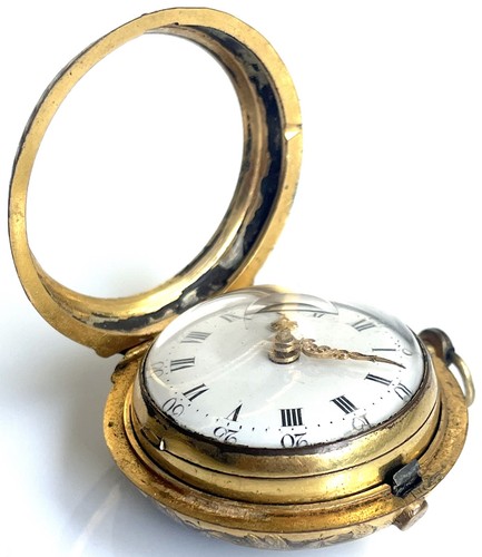 Georgian gilt metal - georgian, pocket