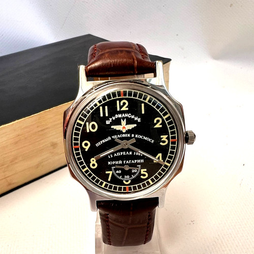 Wrist watch pobeda gagarin - wrist,