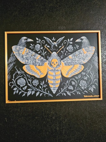 Death head moth - death,
