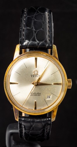 Titus pentastar gold plated - titus, gold-plated