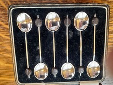 Antique coffee bean - :, spoon