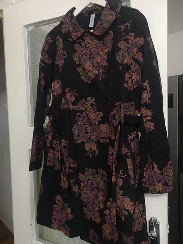 Women block printed coat - women's,