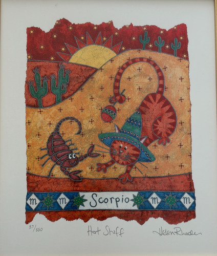 Helen rhodes scorpio - star, sign