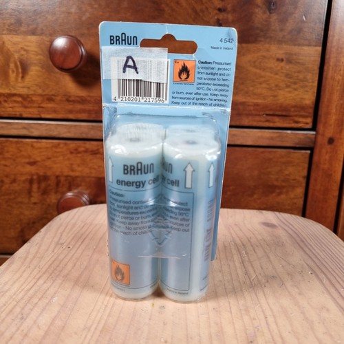 Braun genuine gas energy cells - energy,