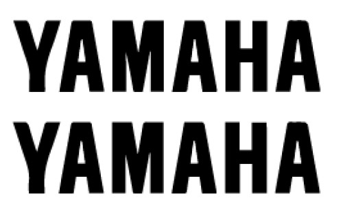 Yamaha decal sticker vinyl - decal,