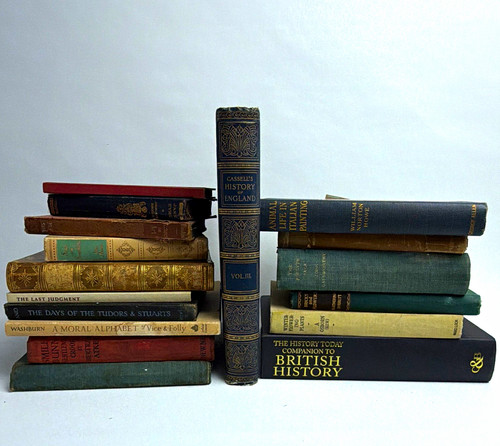 Job lot vintage hardback - of,