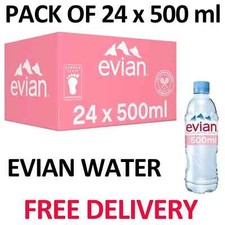Evian Still Water Bottle