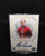 Alan Shearer ICONIC SIGNATURE  EURO International 2024 card - Print autograph