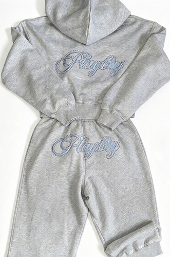 Playboy women grey fleece - playboy,