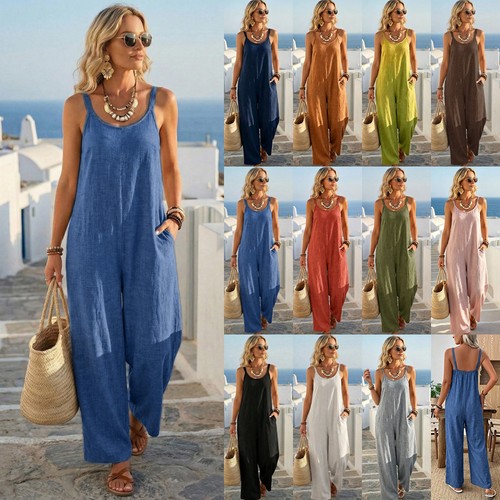 Womens beach summer overalls - summer,