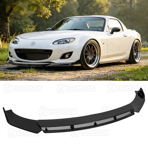 Front lower bumper lip spoiler - lower,