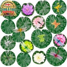 28 Pcs Artificial Pond Plants