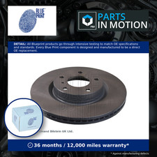 2x Brake Discs Pair Vented