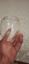Small Hurricane Lamp Glass