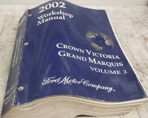2002 ford shop manual grand - ford,