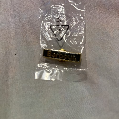 New enamel barbour badge - new,