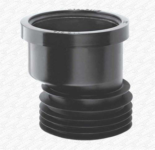 Offset drain adapter soil - 4",