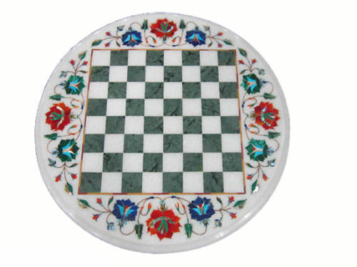 Marble chess coffee table - marble,
