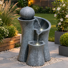 Garden water feature - garden, fountain