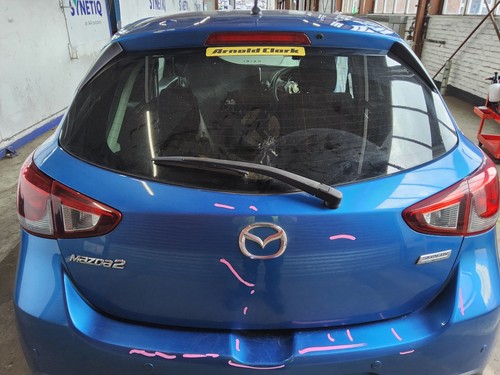 Tailgate boot blue mazda mk3 - tailgate, 2