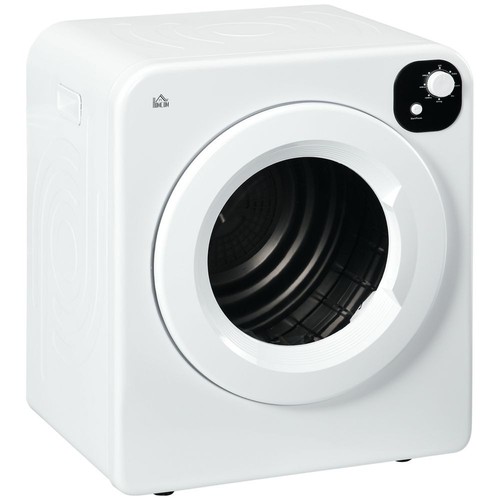 Homcom 6kg vented tumble - vented, dryer