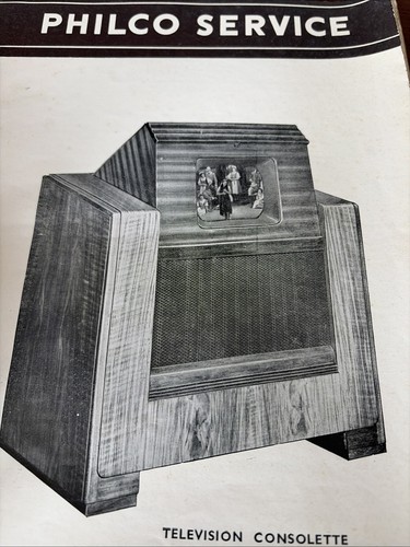 Philco 1707 a307 tv - philco, a-1707