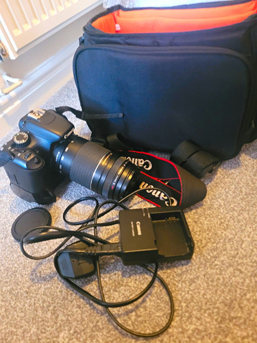 Canon 550d camera - camera, with