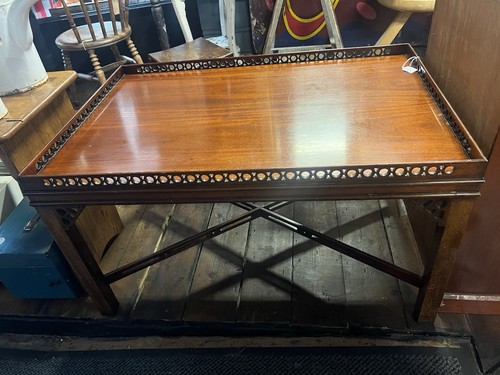 Mahogany chippendale style - mahogany,