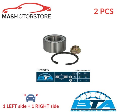 Wheel bearing kit set - bearing, pair