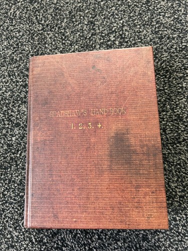 Bradshaw handbook 1863 - handbook,