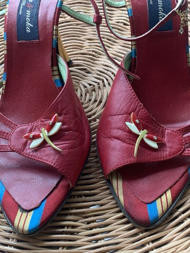 Beautiful italian red shoes - red,