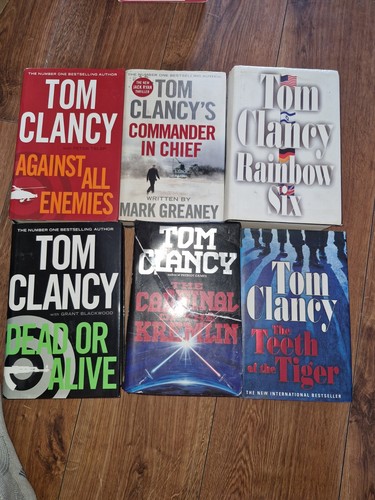 Tom clancy hardback - 6,