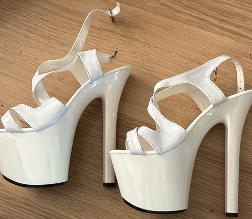 Ripelady white patent platform - ripelady,