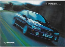 1999 Subaru Impreza 2.0 Series brochure: Impreza 2.0GL, 2.0 Sport & Turbo 2000