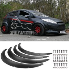 For Ford Fiesta Sport RS ST MK7 Fender Flares Wide Body Wheel Arches Mudguards