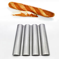 French Bread Baking Tray Mold Loaf Tin Non-Stick Baguette Mould Cake Pan