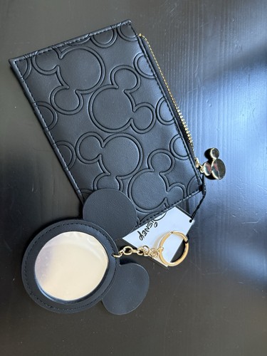 Black disney purse - and, mirror
