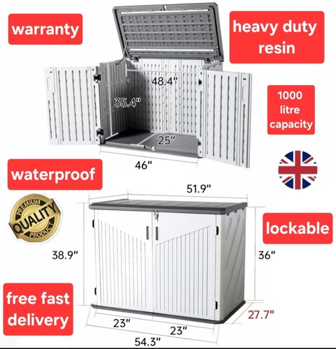 Large store garden lockable - store,