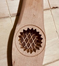 Wooden Mold, Hand Carved