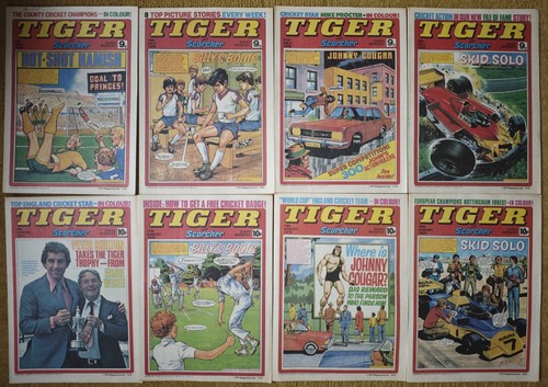 Tiger and scorcher comics lot - scorcher,