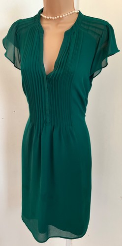 Green pin tuck - 10, h&m