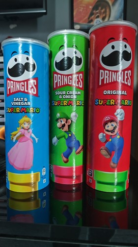 Empty bottles pringles - empty,