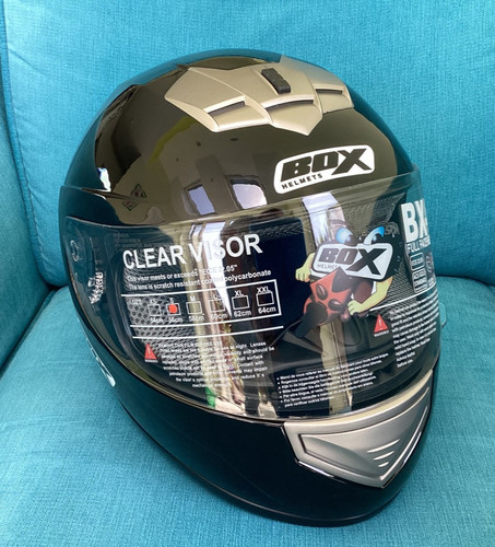 Box full face black - bx-1,