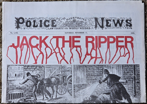 Vintage newspapers jack the - jack,