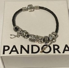 Pandora 18cm Black Leather